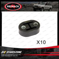 10 pcs Redback Exhaust Mounts for Nissan Pulsar Patrol Prairie NX/NXR EXA 200SX