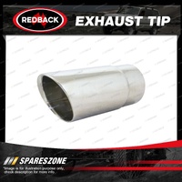 Redback 2.5" Exhaust Tip Inner Cone - 2.5" Inlet 2.5" Outlet 6.5" Long 304 SS