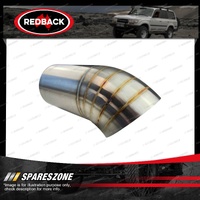 Redback Exhaust Tip Dump Pipe - 101mm 4" In 101mm 4" Out Length 178mm 304 SS