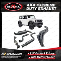 Redback 4x4 Exhaust System for Suzuki Jimny A6G415 JB74W GJ 1.5L K15B SUV 18-On