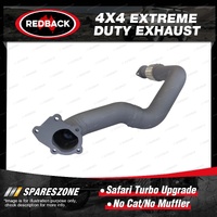 Redback Extreme Duty Exhaust Dump Pipe for Toyota Landcruiser HZJ75RP HZJ79R 4.2