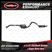 Redback 2 1/2" Cat Back System 1 Outlet Rear for Holden Commodore VG VN VP VR VS