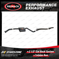 Redback 2 1/2" Cat Back System Tail Pipe Rear for Holden Caprice Statesman VQ VS