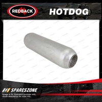 Redback Hotdog - 375mm 15" Long 75mm 3" Tube Perforated Without Spigots