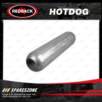 Redback Hotdog - 225mm 9" Long 75mm 3 3" Tube Perforated Without Spigots