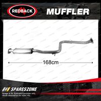 Redback Centre Muffler for Mitsubishi Verada Magna TH 3.5L Sedan 02/1999-09/2005