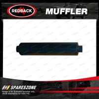 Redback Universal Truck Muffler - 10" Round 44" Long 5" ID C/C Aluminised
