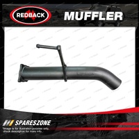 Redback Extreme Duty 3.5" Muffler Delete - Rear With Dump Tip Stainless Steel