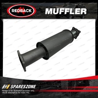 Redback Extreme Duty 3.5" 6" Round Resonator Muffler - Centre/Offset 304 SS