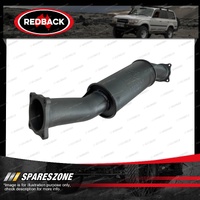 Redback Extreme Duty 5" Round Straight Piped Resonator - Offset/Offset 304 SS