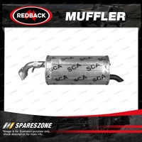 Redback Standard Bolt On Rear Muffler for Hyundai Getz TB Grandeur XG 2002-2011