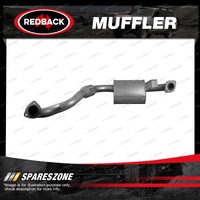 Redback Standard Front Muffler for Toyota Landcruiser HZJ80 4.2L 1H-Z 1990-1998