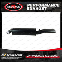 Redback 2 1/2" Catback Rear Muffler Assembly for Holden Caprice Statesman VQ VR