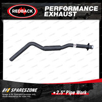 Redback 2 1/2" Front Sports Hotdog for Holden Commodore VT VX VY 3.8L 1999-2004