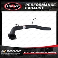 Redback Performance 2.5" Rear Muffler for Ford Fairmont Falcon AU AUII AUIII