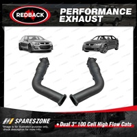 Redback High Flow 100 Cell Cats for Holden Commodore Calais VE VF 6.0L 2006-2016