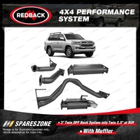 Redback Extreme Duty Exhaust for Toyota Landcruiser VDJ200 VDJ200R 4.5L 15-21