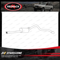 Redback Standard Replacement Exhaust for Toyota Hilux RN 85 90 YN 51 56 58 83-89