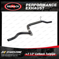 Redback 2 1/2" Catback Tail Pipe Assy for Ford Fairmont Falcon AU EB ED EF EL