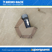 Rhino Rack Batwing Compact Tapered Extension with Door 33110 - Waterproof Canvas