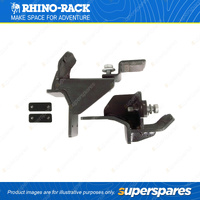 2 x Rhino Rack Pioneer High Lifting Jack Holder Brackets - Side Mount 43101