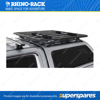 2 x Rhino Rack 700mm Pioneer Wrap Pads 43150 - with Pair 3.5m Tie Down Straps