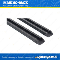 2 x Rhino Rack 920mm Aeroklas Tracks ARKT09 - Includes Hardware & End Caps