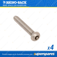 Rhino Rack M6 x 35mm Stainless Steel Torx Button Head Security Screw B247-BP