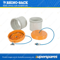 Rhino Rack Conduit End Cap & Sleeve BEC - Suits 100mm 4" Conduit Carriers