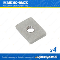 Rhino Rack M6 Galvanised GMH Special Channel Nut N018-BP - in a Pack of 4