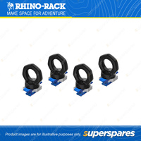 4 x Rhino Rack Eye Bolts with Zwifloc PEB4 - Compatible with Pioneer Platforms