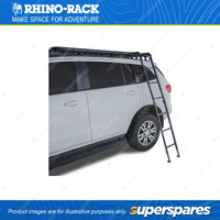 Rhino Rack Aluminium Folding Ladder RAFL - Includes Mounting Brackets & Hardware