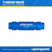 Rhino Rack Thru Axle Insert RBCA031 - 12mm x 100mm Blue Anodized Aluminum
