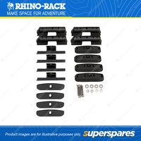 Rhino Rack RCP Base Kit RCP29-BK - Suits RC and RV Roof Rack Systems Pack of 4