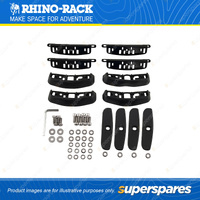 Rhino Rack RCP Base Kit RCP43-BK - Suits RC and RV Roof Rack Systems Pack of 4
