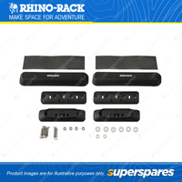 Rhino Rack RCP Base Kit RCP52-BK - Suits RC and RV Roof Rack Systems Pack of 2