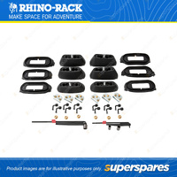 Rhino Rack RCP Base Kit RCP65-BK - Suits RC and RV Roof Rack Systems Pack of 4