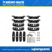 Rhino Rack RCP Base Kit RCP66-BK - Suits RC and RV Roof Rack Systems Pack of 4