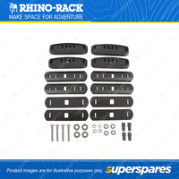 Rhino Rack RCP Base Kit RCP68-BK - Suits RC and RV Roof Rack Systems Pack of 4