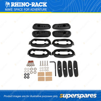 Rhino Rack RCP Base Kit RCP71-BK - Suits RC and RV Roof Rack Systems Pack of 4