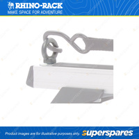 Rhino Rack Galvanised Steel Eye Bolt Kit REB - Suits Heavy Duty Bars Pack of 2