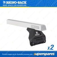 2 x Rhino Rack RL Legs RL110S11 - Suits Vortex Heavy Duty Roof Rack Bar