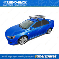 Rhino Rack Small Steel Mesh Basket RLBS - 130x1245x940mm Made from Tough Steel