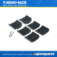 Rhino Rack 2500 Leg Spacer RLKS3 - 6 x 26mm Spacer Blocks 2 x M6 x 45mm Bolts