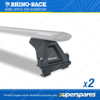 2 x Rhino Rack RLTF Legs RLTFMV04 - High Profile Suits HD Bars and Vortex Bars