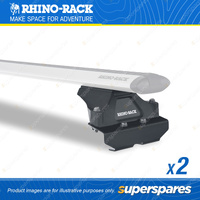 2 x Rhino Rack RLTP Legs RLTPFD - Low Profile Suits HD Bars and Vortex Bars