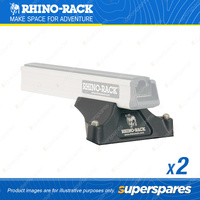 2 x Rhino Rack RLTP Legs RLTPFTC - Low Profile Suits HD Bars and Vortex Bars