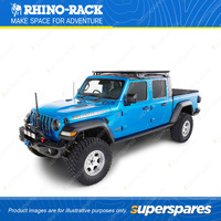 Rhino Rack Jeep Overlanding Kit ROLJ1 - Lightweight Roof Rack for Off-Road