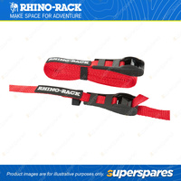 Rhino Rack 4.5m Rapid Straps with Buckle Protector RTD45P Lashing Capacity 80kg