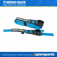 Rhino Rack 5.5m Rapid Straps with Buckle Protector RTD55P Lashing Capacity 80kg